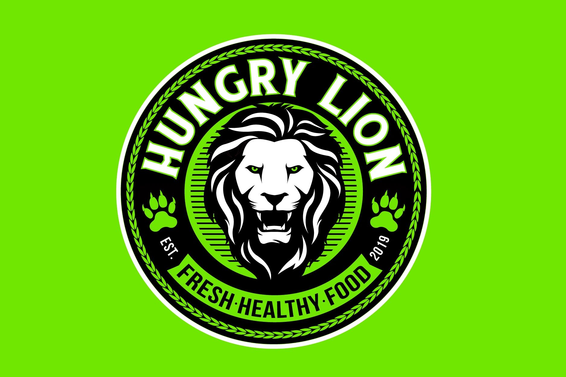 Menu More   HUNGRY LION LOGOgrn 